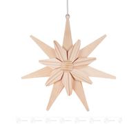 Window Decoration Christmas Star Double Nature, Electric Lighting 36cmx36cmx10cm