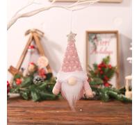 Window Decorations Christmas Man Doll Pendant Faceless Doll Hanging Scene Decoration
