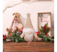 Window Decorations Christmas Man Doll Pendant Faceless Doll Hanging Scene Decoration