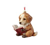Window Decorations Hanging Inside Animal Reading Hanging Ornament Festive Storybook Character for Holiday