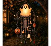 Window Decorations Hanging Inside Glow In The Dark Wind Chime Lighted Wind Chime with Hanging Outdoor for Porch Patio Garden Yard