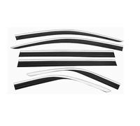 Window deflector Fit For Toyota Fit For Highlander 2007-2021 Rain Awning Shelter Deflector Weather Shield Cover Accessories Rearview mirror rain visor(B)