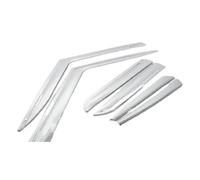 Window Deflector For MINI For Countryman 2017-2023 ABS Chrome Waterproof Door Window Visor Vent Shades Sun Rain Guard Rain Guards Window Visor