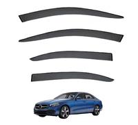 Window Deflectors for Benz E-Class SWB MK5-W213 2017-2023, Rain & Wind Guards Rain Protection without Bright Stripes Weathershields