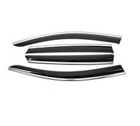 Window Deflectors for EVERUS S1 2011, Extra Durable Side Window Visor Rain Guards Vent Shades Car Accessories