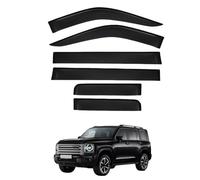 Window Deflectors for Haval H9 MK2 2024+, Rain & Wind Guards Rain Protection without Bright Stripes Weathershields,6PCS