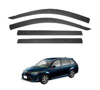 Window Deflectors for Toyota Corolla Fielder Variant MK11-E160 2013-2017, Rain & Wind Guards Rain Protection without Bright Stripes Weathershields