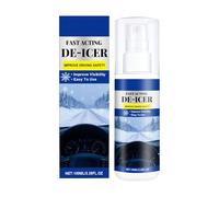 Window Deicer for Car - 4.2x15.1cm Vehicle Glass Deicing Agent, Car Glass Deicing Spray, Quick Ice Removal for RVs SUVs Sedans Travelers Fleet Managers | Cold Weather Commute Road Trips Overnight Park