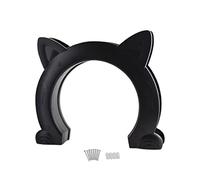 Window Dogs Cats Pet Screen Door Hole Passing Freely Double Sided For Sliding Lockable Closing Porch Inside For House Sliding