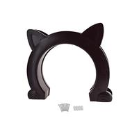 Window Dogs Cats Pet Screen Door Hole Passing Freely Double Sided For Sliding Lockable Closing Porch Inside For House Sliding