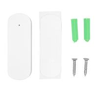Window Door Alarm Vibration Glass Break Sensor, Battery Powered Home Security Device - Shrill Alarm 120db, Wireless Monitoring for Property Protection