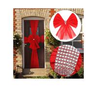 Window Door Christmas Bow Decoration Traditional Wedding Festivities Extra Large