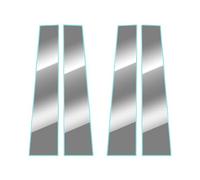 Window Door Cover Trim for Jeep Cherokee KL 2014-2019 2020 2021 2023 6pcs,Pillar Posts Car Window Trim Cover BC Column Stickers Car Accessories,B-Transparent style