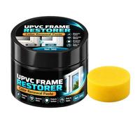 Window Door Frame Restorer Cream, Furniture Color Renew Paste, Frame Cream, | Refresh White Door Finish, 50g, For Entry Bedroom Living Room Closet Hallway Apartment Basement