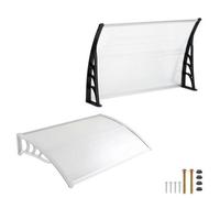 Window Door Front/back Porch Shad Awning Canopy Overhead Roof Rain Cover Outdoor Random Color