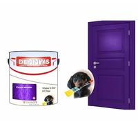 Window & Door PVC/UPVC Paint, 500ml, Available in Matte Gloss Sation Finish Metallic Colours and Solids (1 Purple Metallic)