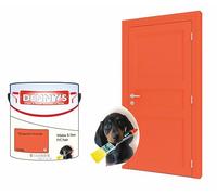 Window & Door PVC/UPVC Paint, 500ml, Available in Matte Gloss Sation Finish Metallic Colours and Solids (Tangoed Orange)