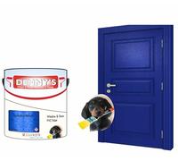 Window & Door PVC/UPVC Paint, 500ml, Available in Matte Gloss Sation Finish Metallic Colours and Solids (1 Dark Blue Metallic)