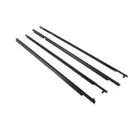 Window Door Seals 4Pcs Car Side Window Glass Seal Auto Side Door Weatherstrip Rainproof Weather Strip for Toyota for RAV4 2006-2008 Window Weatherstrip