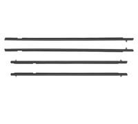 Window Door Seals 4PCS Car Side Window Weatherstrip Sealing Trims Glass Sealant Strip Weather for Toyota for Corolla 2009-2012 for Tundra 2007-2019 Door Window Seal(A2)