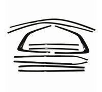 Window Door Seals for BMW G01 X3 2018 2019 2020 2021 2022 Car Exterior Window Strip Cover Trim Weatherstrip Gasket Stainless Steel Seal Decoration