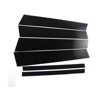 Window Door Trim Cover Car Styling Window BC Pillar Stickers Cover Trim | For BMW E70 E71 F20 E84 F48 E60 F10 F07 E90 F30 F34 E46 8PCS Black(E)