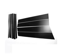 Window Door Trim Cover Car Styling Window BC Pillar Stickers Cover Trim | For BMW E70 E71 F20 E84 F48 E60 F10 F07 E90 F30 F34 E46 8PCS Black(G)
