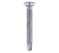 TIMco 155Z Self Drill PVC Screw CSK BZP M4 x 38mm Box of 500