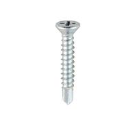Window Fabrication Screws - Countersunk - PH - Self-Tapping - Timco Silver One Size