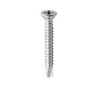 TIMco 124Z Self Drill PVC Screw CSK BZP 3.9 x 32mm Box of 1,000