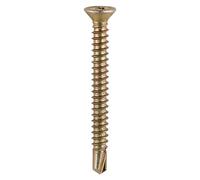 Window Fabrication Screws - Countersunk - PH - Self-Tapping - Timco Yellow One Size