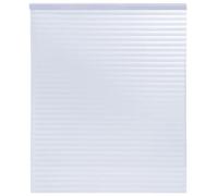 Window Film Frosted Stripes PVC 90x500cm Static Cling Privacy & Decor Bathroom.