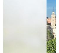 Window Film Many Large Sizes (Matt, 44 x 250 cm) Frosted Solar Thermal Privacy Film Opaque Self-Adhesive Satin No Glue Anti UV Static Shower