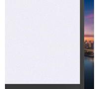 Window Film Privacy 35 x 200 cm No Glue Anti UV Self Adhesive Sun Static Clings Self-Adhesive Frosting Window for Home Bathroom Bedroom Office, White frosted