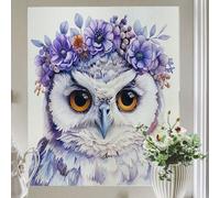 Window Film Privacy 58x60Cm Owl Blackout Window Film Patterned No Glue Static, Self Adhesive,for Bathroom Kitchen Rental Apartment, Window Cover Anti-Uv