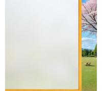 Window Film Privacy Film for Glass 65 x 200 cm Anti-Uv Static Cling Without Glue Self-Adhesive Glass for Windows for Office Bathroom Home, Pure scrub