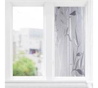 Window Film Privacy for Glass 100 x 250 cm Self Adhesive Static Cling Removable Without Glue Or Residue Window Films Privacy for Living Room and Office, Black