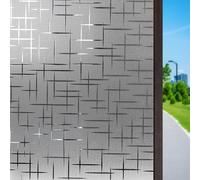 Window Film Privacy for Glass 115 x 390 cm Anti-Uv Static Cling Without Glue Window Frosting Film for Office Bathroom Home, Doji
