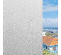Window Film Privacy for Glass 90 x 260 cm No Glue Static Cling Vinyl Covering Frosted Window Film Privacy Modern Style, Cost-Effective for Glass Windows Bathroom, Pure scrub
