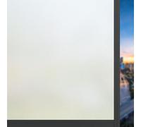 Window Film Privacy Frosted 115 x 245 cm Self Adhesive Static Cling Removable Without Glue Or Residue Self-Adhesive Window Frosting Films for Office Bathroom Home, Pure scrub