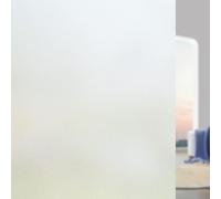 Window Film Privacy Frosted Glass 100 x 1000 cm No Glue Anti UV Self Adhesive Sun Windows Frosted Static Cling for Home Bathroom Bedroom Office, Pure scrub