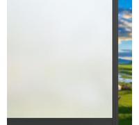 Window Film Privacy Frosted Glass 45 x 145 cm No Glue Anti UV Self Adhesive Sun Frosted Privacy Film for Glass Windows for Home Bathroom Bedroom Office, Pure scrub