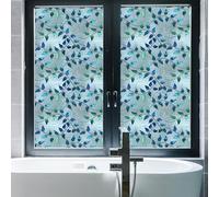 Window Film Privacy,Frosted Window Film,For Glass Windows,Blackout Window Film Self-Adhesive,Window Frosting Film For Home Office Bathroom Bedroom(60X100)