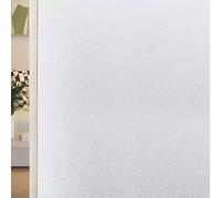 Window Film Privacy Glass Windows Film Frosted Window Film Frosting Opaque Window Sticker Door Cover Self Adhesive Roll UV Block No Glue Static Cling Vinyl Film for Bathroom Home Office 60x500cm