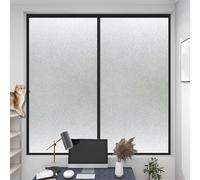 Window Film Privacy Patterned 70 x 210 cm, No Glue Window Sticker, Privacy, Opaque, UV Protection, Static Cling, Window Film Privacy Window, for Window, Pure scrub