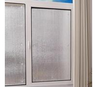 Window Film - Soundproofing Privacy Heat Control Blackout Tint - UV Protection Anti-Heat Insulation for Home and Bathroom