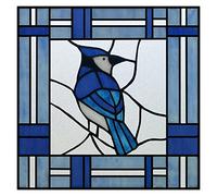 Window film Window Film Frosted Stained Glass Films,Customized Art Deco Design Static Cling Sticker,Home Decor Foil Window Treatment For decoration(05,50X50cm)