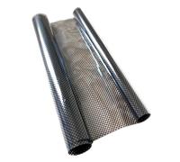 Window Films 6pcs Perforated Mesh Window Film Self Adhesive Dotted One Way Film Privacy Window Glass Stickers For Home Office(Black,30 * 100cm)