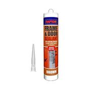 Window, Frame & Door Acrylic Sealant for Wood, Aluminium, uPVC Strong - 280ml (Brown)