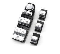 Window Glass Lift Switch Button For X3 For X4 For X5 For 5 6 Series For G30 For G31 For G01 For G02 LHD RHD Window Lifting Switch Control Button(Model A 4PCS Set)